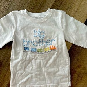 Embroidered Big brother shirt